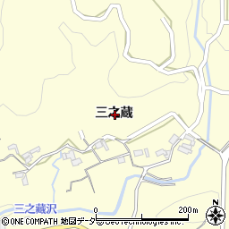 山梨県韮崎市穂坂町三之蔵周辺の地図