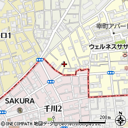 東京都板橋区幸町64周辺の地図