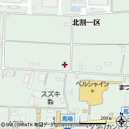 長野県駒ヶ根市赤穂北割一区1237周辺の地図