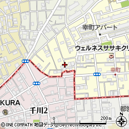 東京都板橋区幸町62周辺の地図