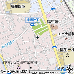 東京都福生市福生1084周辺の地図
