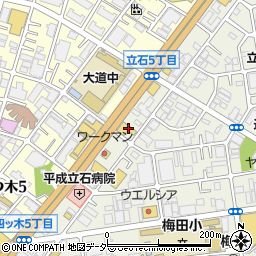 日産東京葛飾立石店周辺の地図
