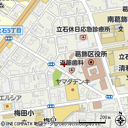 東京都葛飾区立石5丁目14周辺の地図
