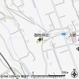 山梨県韮崎市中田町中條2795周辺の地図