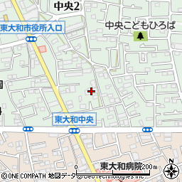 成安中央マンション周辺の地図