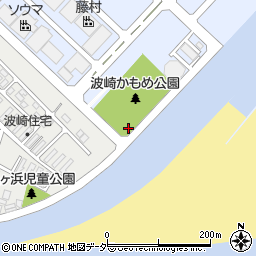 波崎かもめ公園トイレ周辺の地図