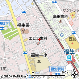 東京都福生市福生1063周辺の地図