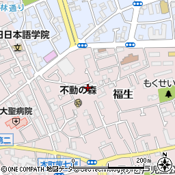 東京都福生市福生2142周辺の地図