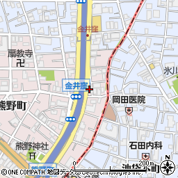 東京都板橋区熊野町4周辺の地図