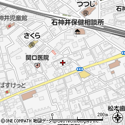 東京都練馬区石神井町7丁目5周辺の地図