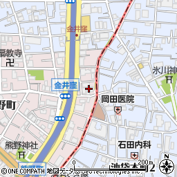 東京都板橋区熊野町3周辺の地図