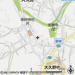 東京都西多摩郡日の出町大久野2121周辺の地図