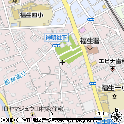 東京都福生市福生1083周辺の地図