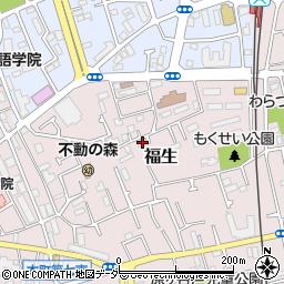 東京都福生市福生2139周辺の地図
