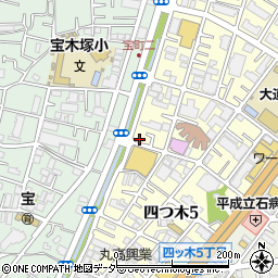 東京都葛飾区四つ木5丁目18-4周辺の地図