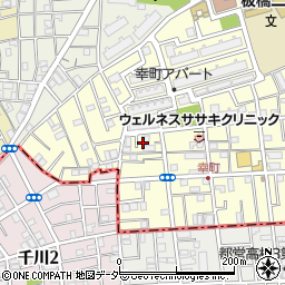 東京都板橋区幸町56周辺の地図