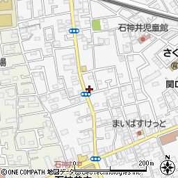 東京都練馬区石神井町7丁目周辺の地図