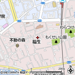 東京都福生市福生2139-5周辺の地図