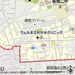 東京都板橋区幸町47周辺の地図