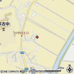 千葉県香取郡多古町多古145周辺の地図