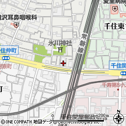 東京都足立区千住仲町49周辺の地図