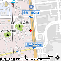 東京都福生市福生2214-4周辺の地図