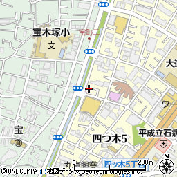 東京都葛飾区四つ木5丁目18-5周辺の地図