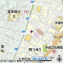 東京都葛飾区四つ木5丁目18-2周辺の地図