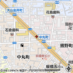 東京都板橋区熊野町43周辺の地図