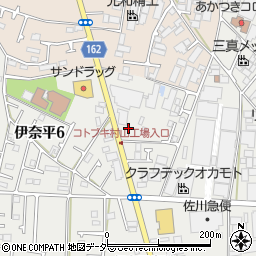 タイムズ武蔵村山伊奈平駐車場周辺の地図