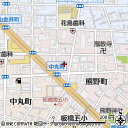 東京都板橋区熊野町40周辺の地図