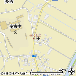 千葉県香取郡多古町多古141周辺の地図
