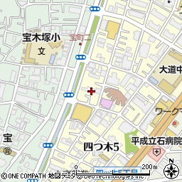 東京都葛飾区四つ木5丁目18-7周辺の地図
