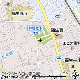 東京都福生市福生1082周辺の地図