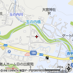 東京都西多摩郡日の出町大久野44周辺の地図