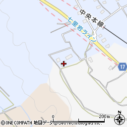 山梨県韮崎市穴山町2509周辺の地図