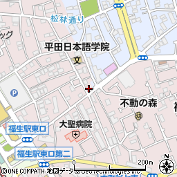 東京都福生市福生878周辺の地図