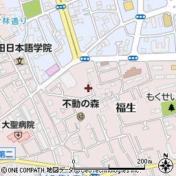 東京都福生市福生2122周辺の地図