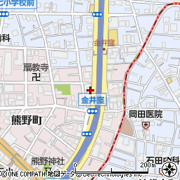 東京都板橋区熊野町24周辺の地図