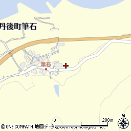 京都府京丹後市丹後町筆石235周辺の地図