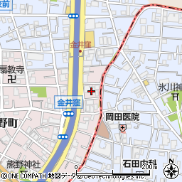 東京都板橋区熊野町2周辺の地図