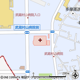 ヤマザキＹショップ武蔵村山病院店周辺の地図