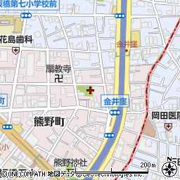 東京都板橋区熊野町23周辺の地図