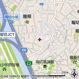ライオンズマンション堀切菖蒲園周辺の地図