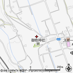 山梨県韮崎市中田町中條2796周辺の地図