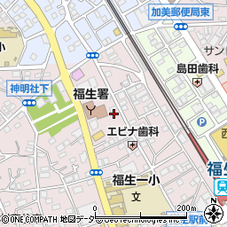 東京都福生市福生1067周辺の地図