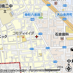 東京都板橋区幸町21周辺の地図