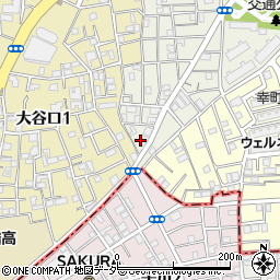 東京都板橋区大山西町29周辺の地図