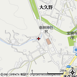 東京都西多摩郡日の出町大久野2114周辺の地図