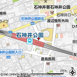 石神井公園駅北口 練馬区 バス停 の住所 地図 マピオン電話帳